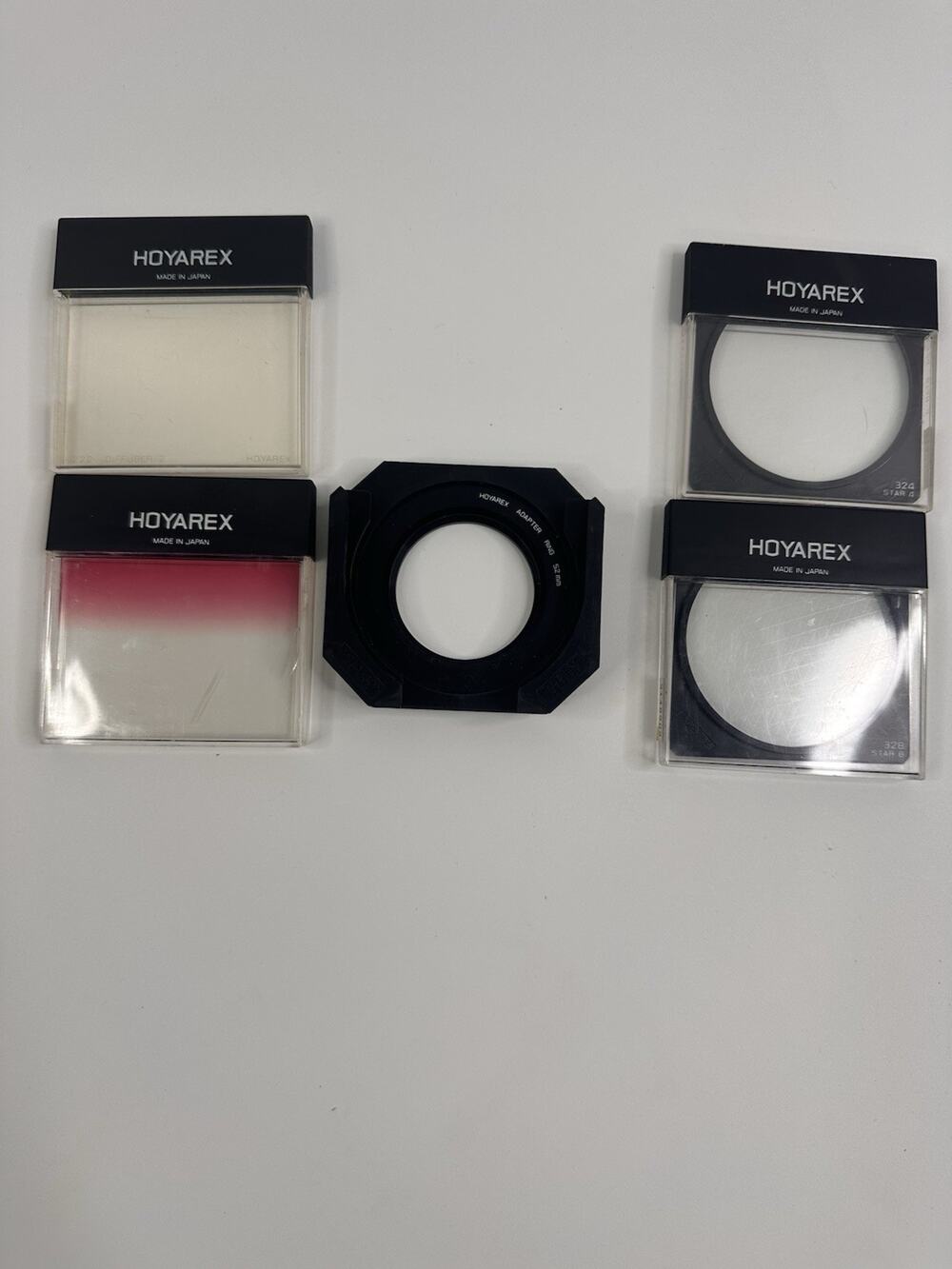 Hoyarex Drop-In Effects Filters Adapter Ring 52 mm Gradual Diffuser Japan